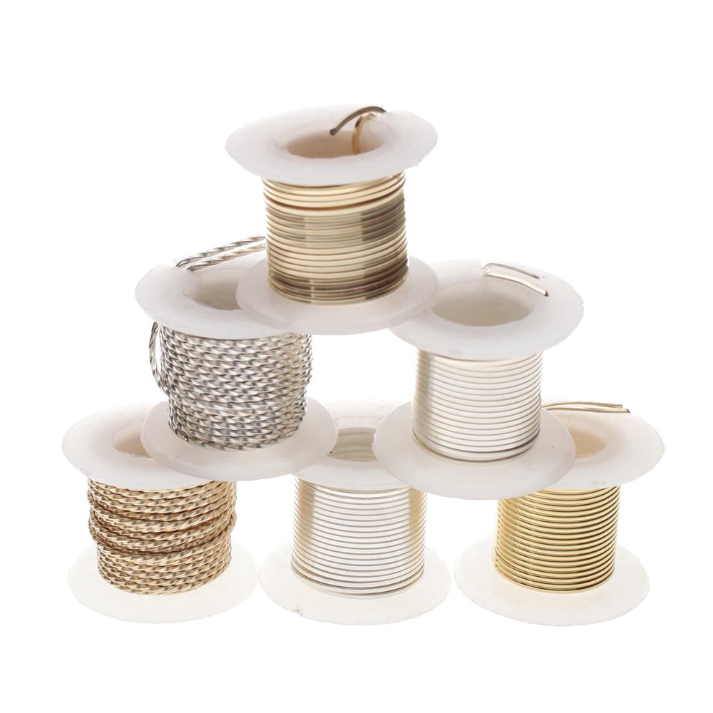 Craft Wire Spool Set, 8-Gauge Assortment, Copper Tone product photo