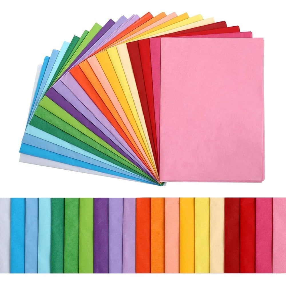 Bulk Tissue Paper Sheets 20x26in, 100-Sheet, Assorted Pastel product photo