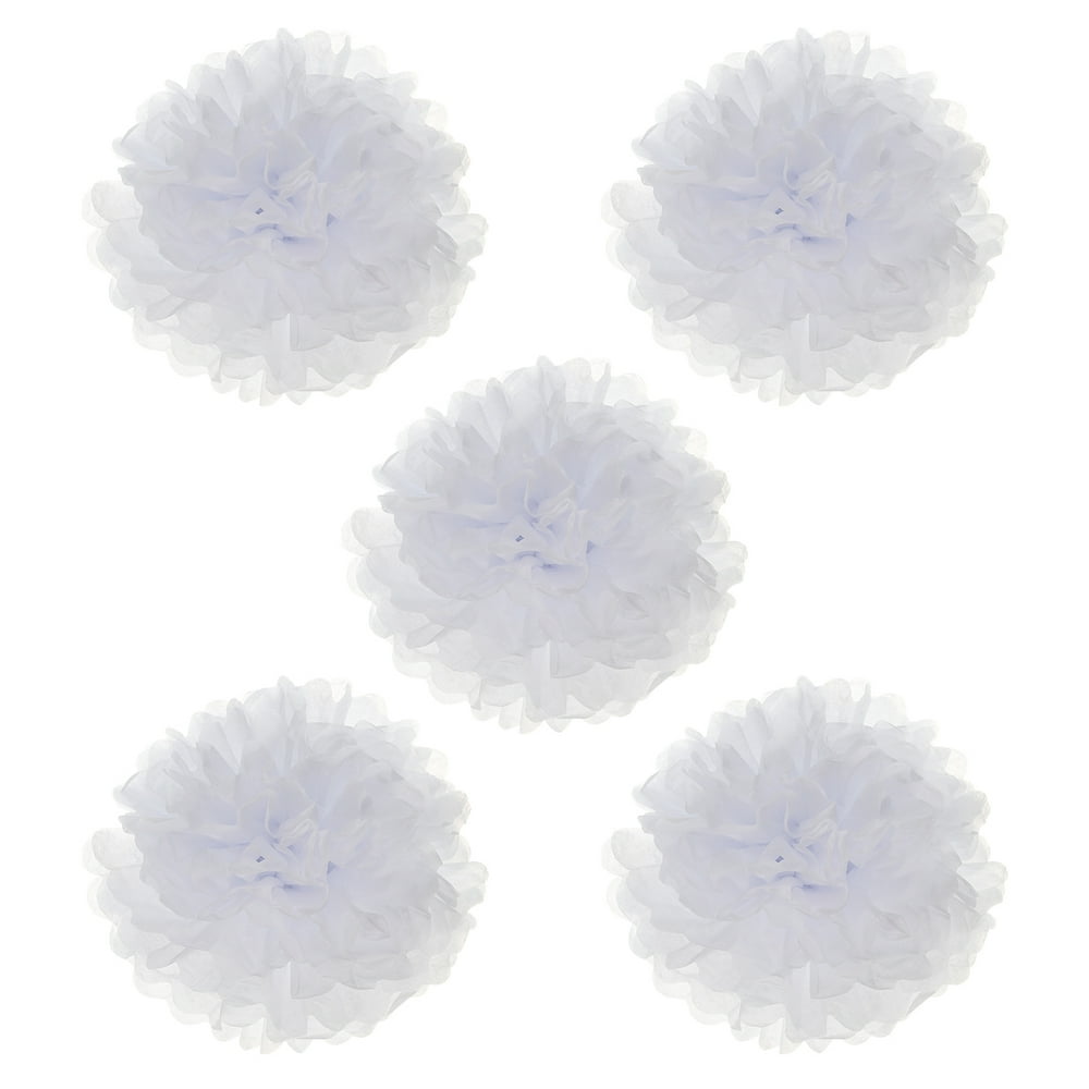 Tissue Paper Pom-Pom Kit, Set of 8, Blush and Rose product photo