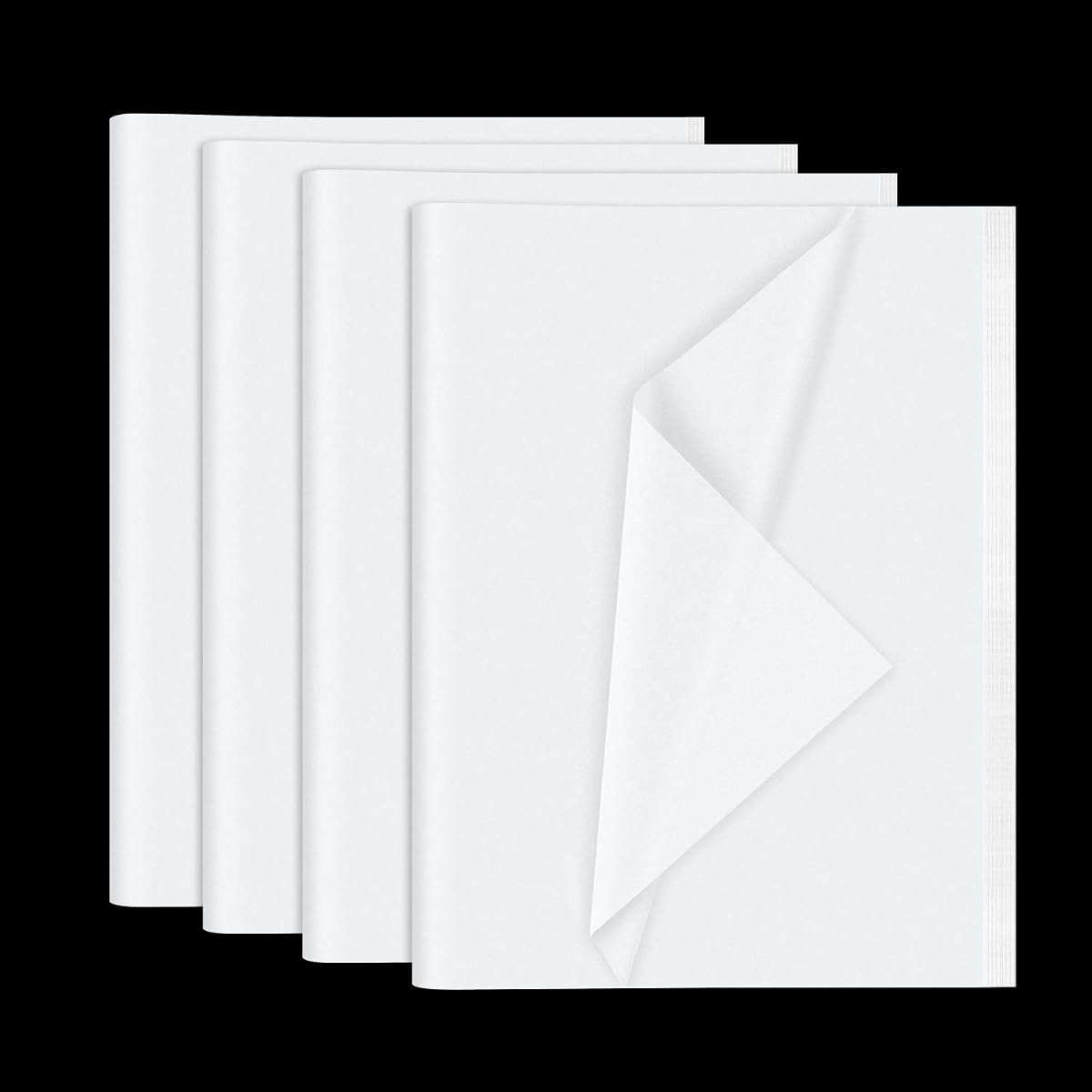 Tissue Wrap Paper 15x20in, 120-Sheet, White product photo